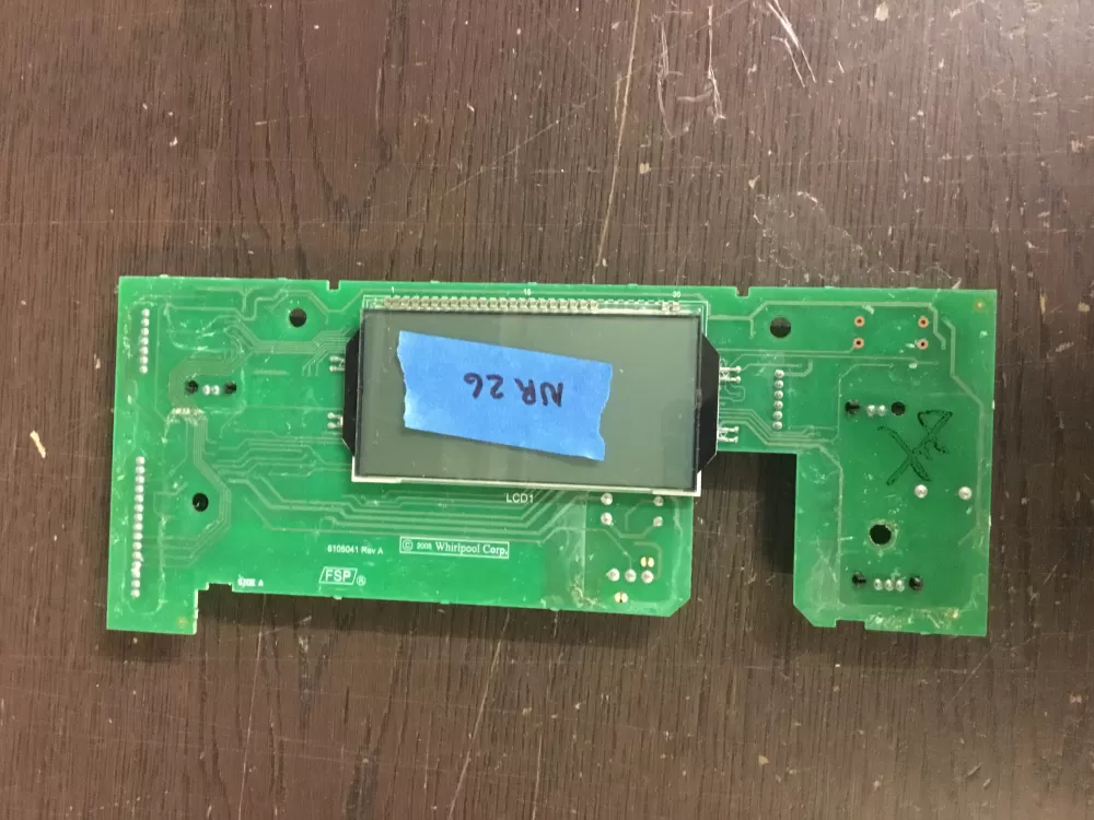 Kenmore Whirlpool Refrigerator Refrirator 6105041 Control Board Rev AZ457 | NR26