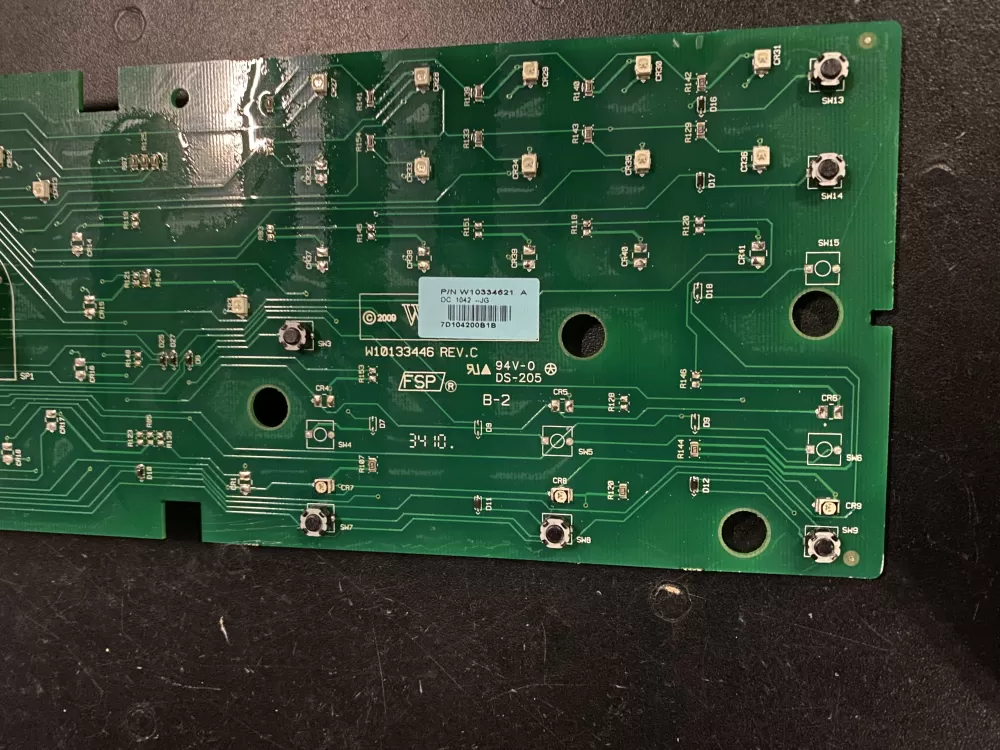 Whirlpool Maytag Kenmore W10334621 Dryer Control Board AZ26304 | BK136