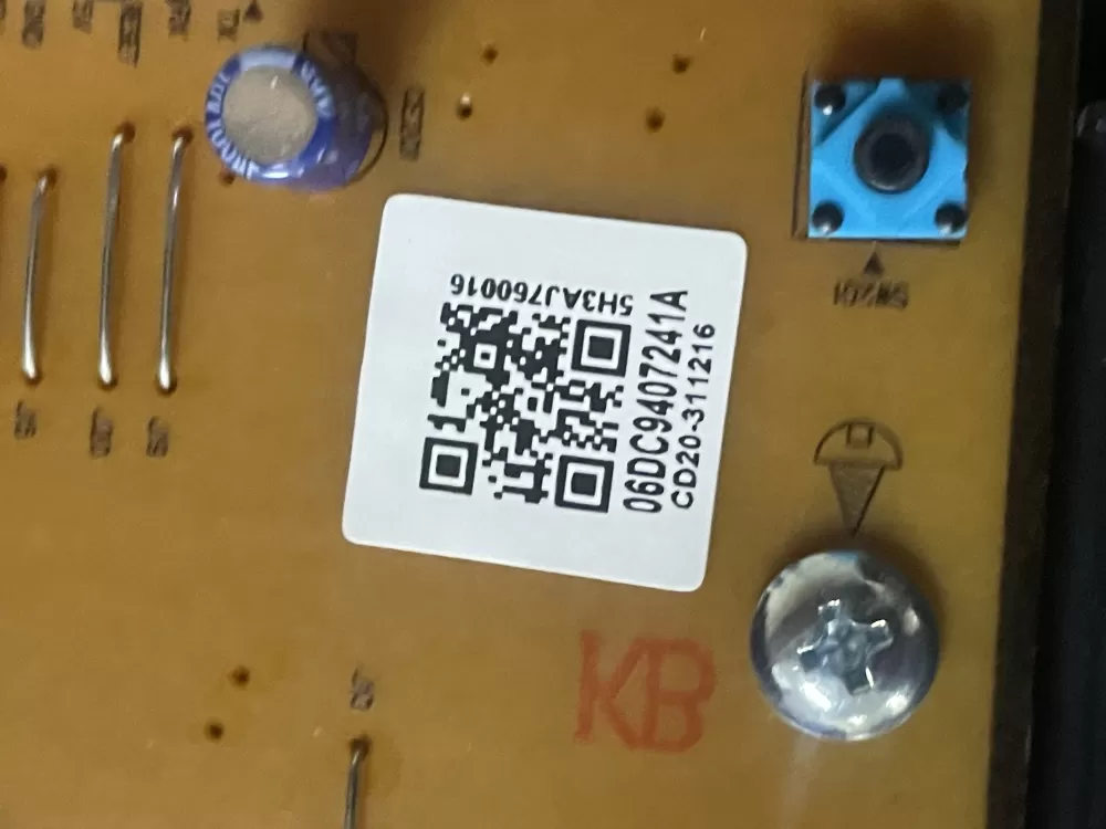 Samsung DC94 07241A Washer Control Board AZ46859 | Wm657