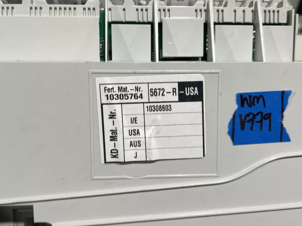 Miele Dishwasher Control Board ELPW5672R  10305764 AZ151022 | Wmv779
