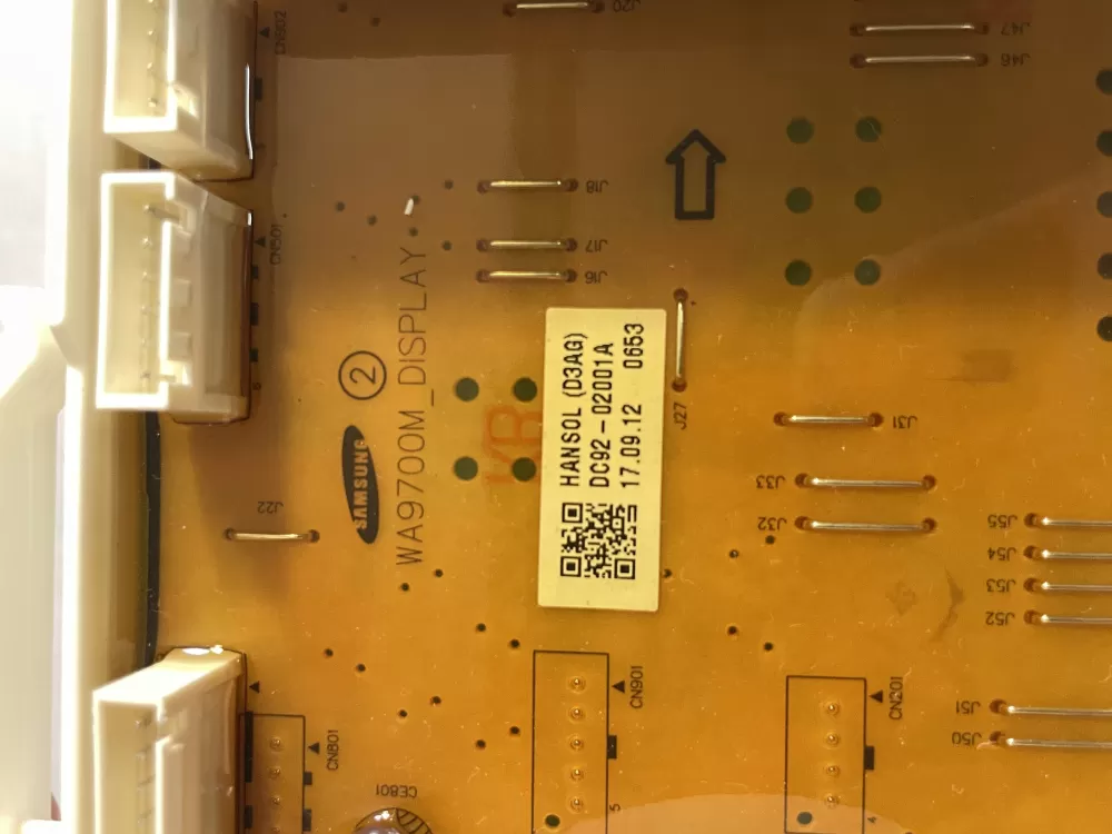 Samsung DC92 02001A AP6243666 DC92 02005A Washer Control Board AZ194637 | Wmv885