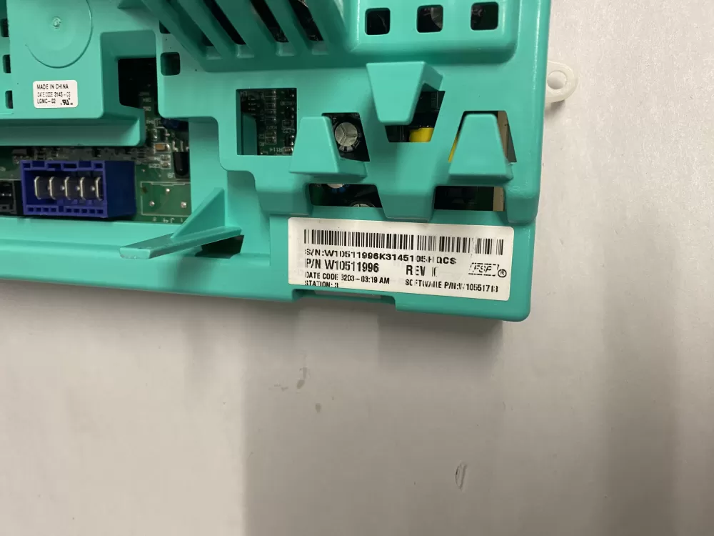 Whirlpool Kenmore Maytag W10511996 Washer Control Board AZ210864 | BK1715