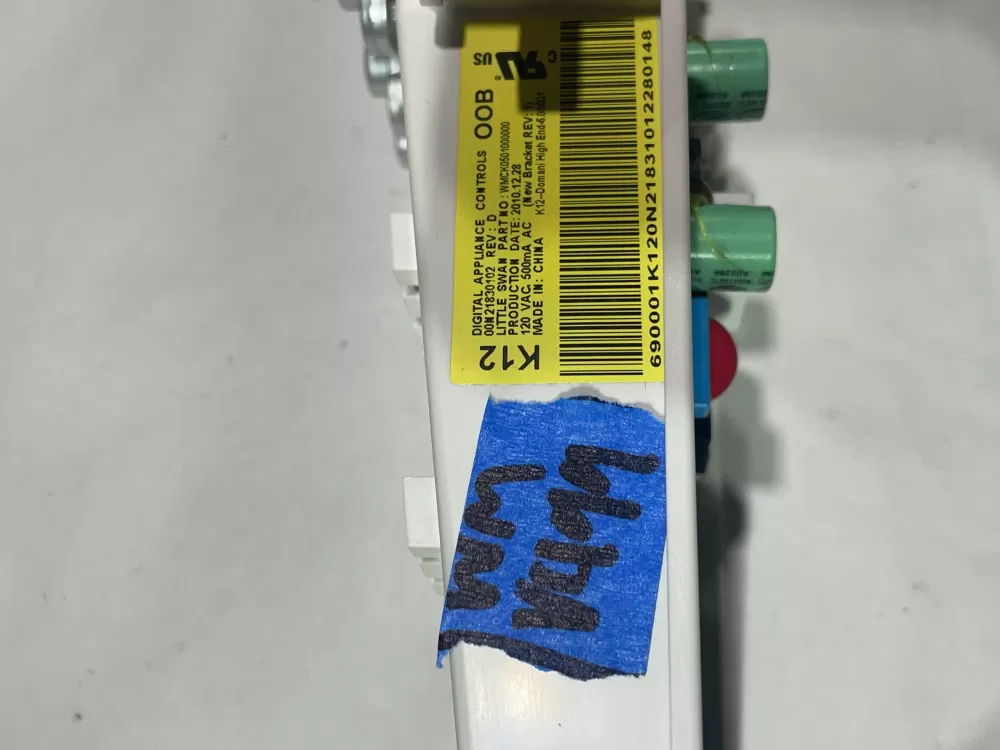 GE WH12X10355 00N21830102 WMCK0501000000 Washer Control Board AZ147492 | Wmv499