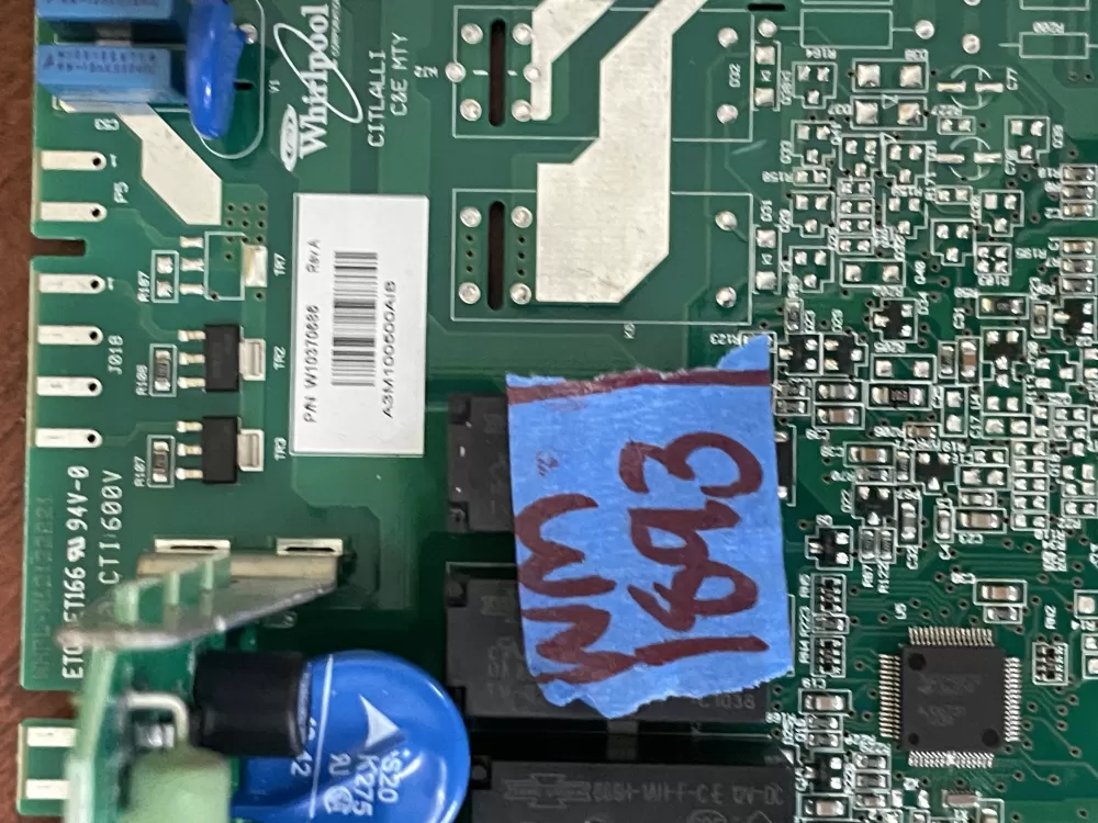 Whirlpool W10370686 Washer control board AZ52325 | Wm1893
