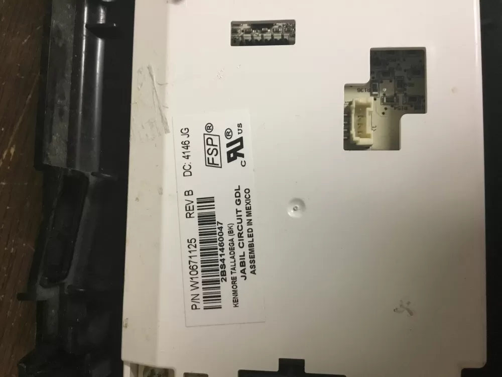 Kenmore W10671125 Refrigerator Dispenser Control Board AZ19163 | NR61