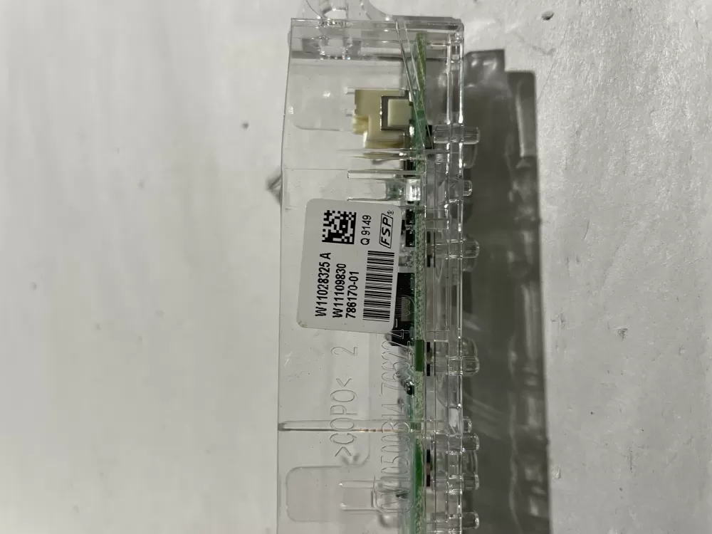 Whirlpool W11028325 Dishwasher User Interface Board AZ186720 | Wm2682