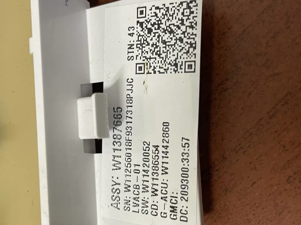 Whirlpool Maytag W11387665 Washer Control Board AZ52829 | Wm1923