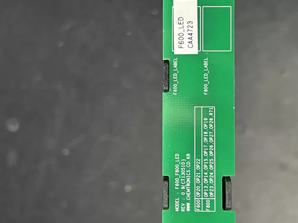 LED Control Board - Part# F600_F800_LED F600_LED 1327GL AZ20269 | WM1037