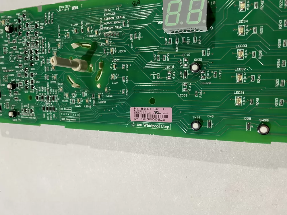 Kenmore 8564375 WP8564375 PS11746549 Dryer Board  AZ114374 | BK1553