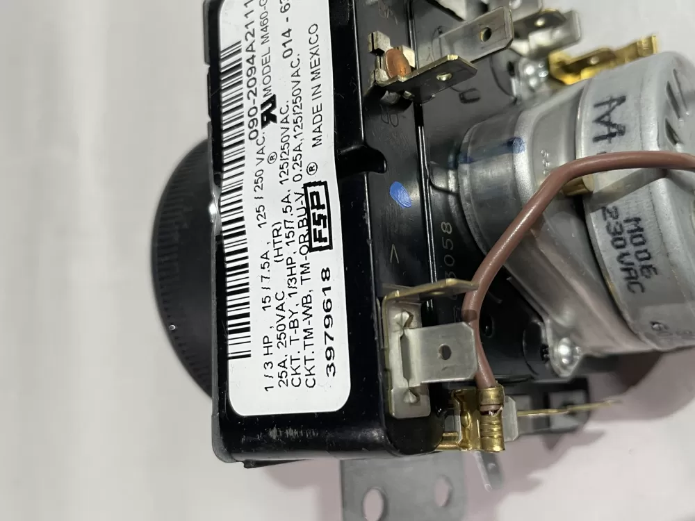 Whirlpool Amana Admiral AP6009056 3979618 3979618R Dryer Timer AZ190704 | Wm1533