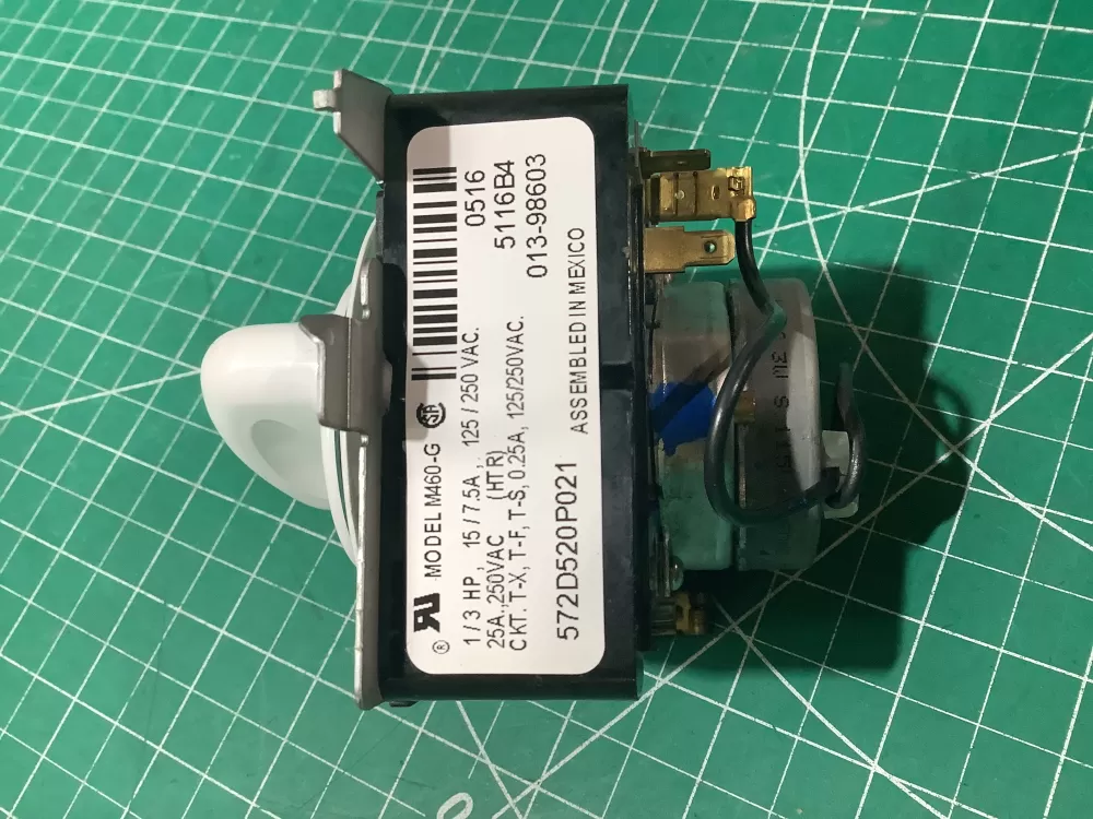 GE 572D520P021 WE4M271 Dryer Timer AZ193967 | AR125