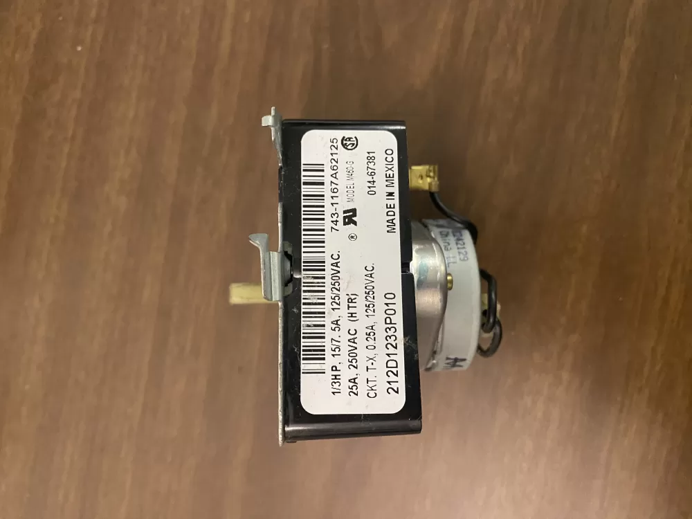 Hotpoint GE 212D1233P010 WE4M362 Dryer Timer AZ87605 | BK1389