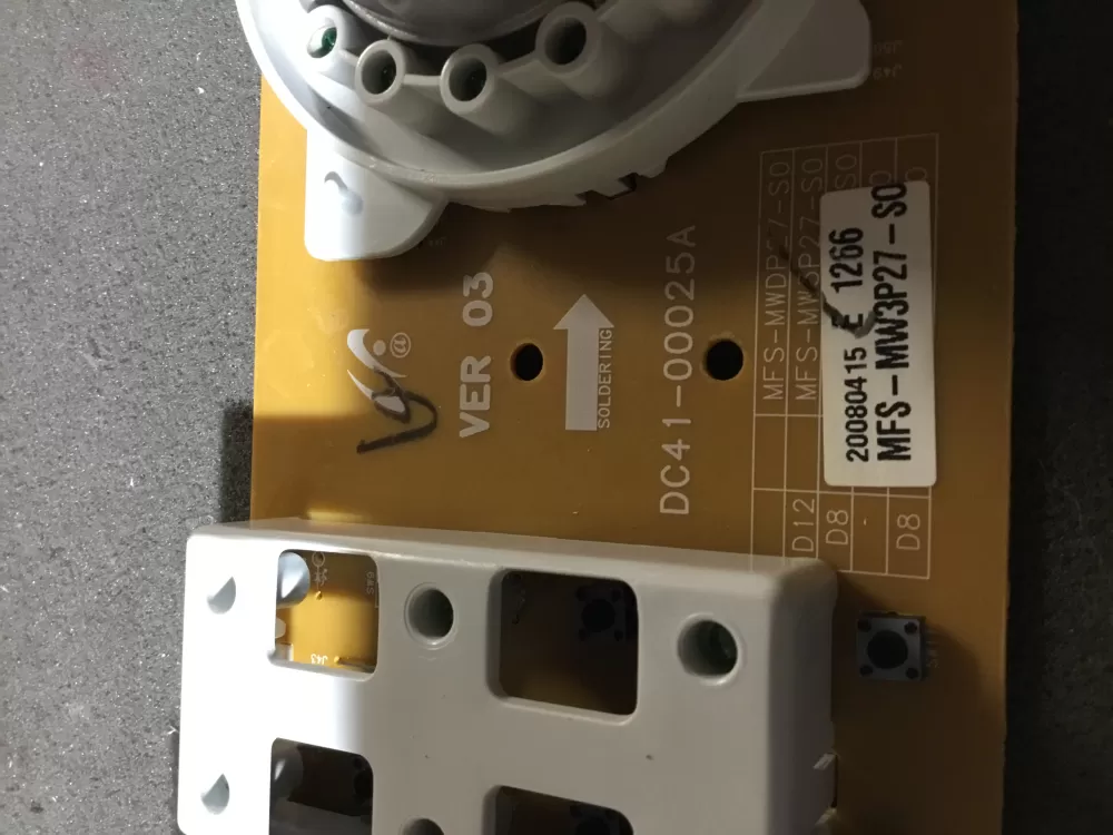 Samsung DC92-00124A MFS-MW3E27-S0LF Washer Control Board AZ101955 | NR325