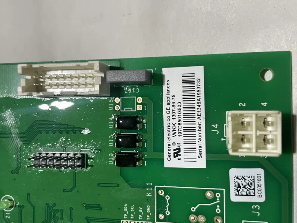 Hotpoint 197D8501G503 EBX1425P001 Refrigerator Control Board AZ152476 | Wm15