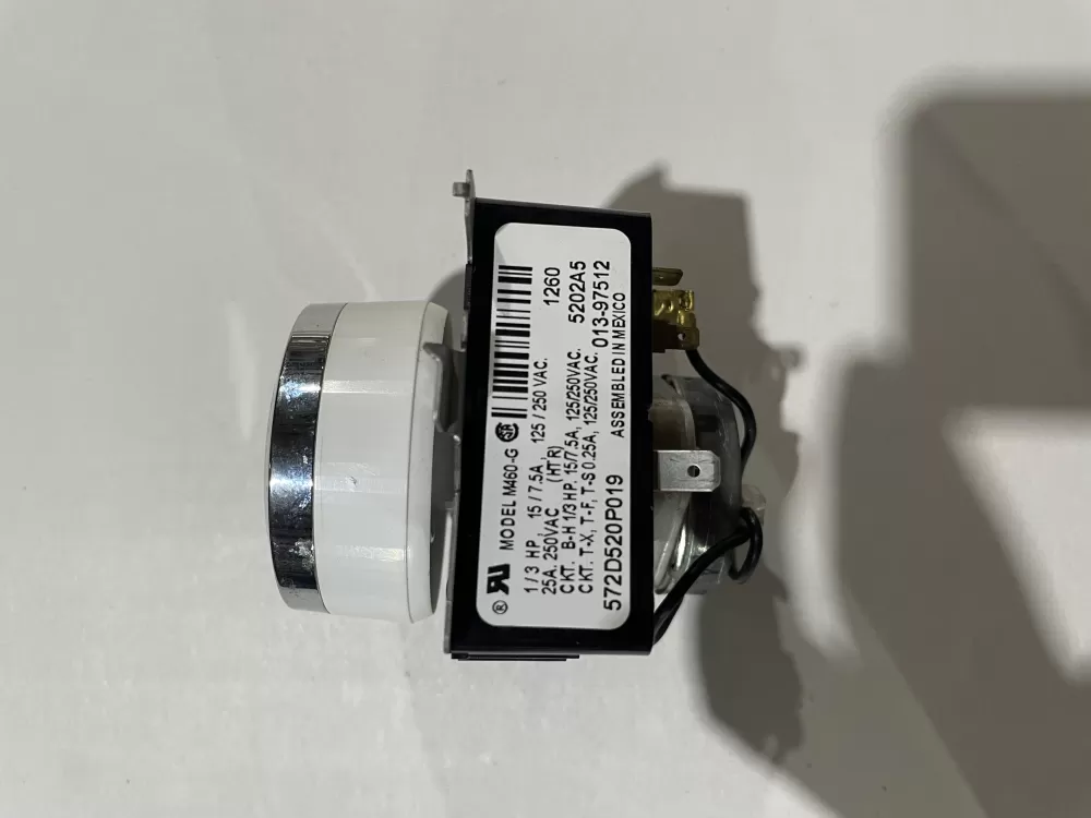 GE 572D520P019 WE4M189 Dryer Timer