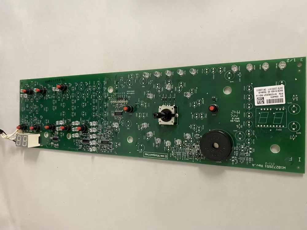 Whirlpool W10582621 Dryer Control Board