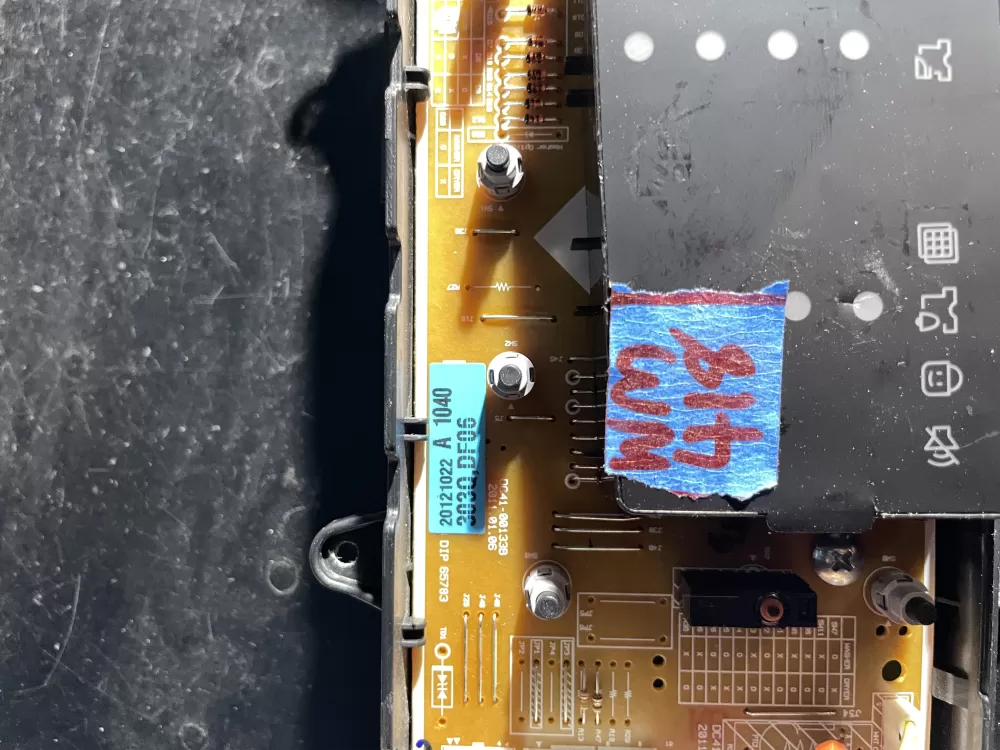 Samsung DC92 00303Q Dryer Control Board AZ37819 | Wm418