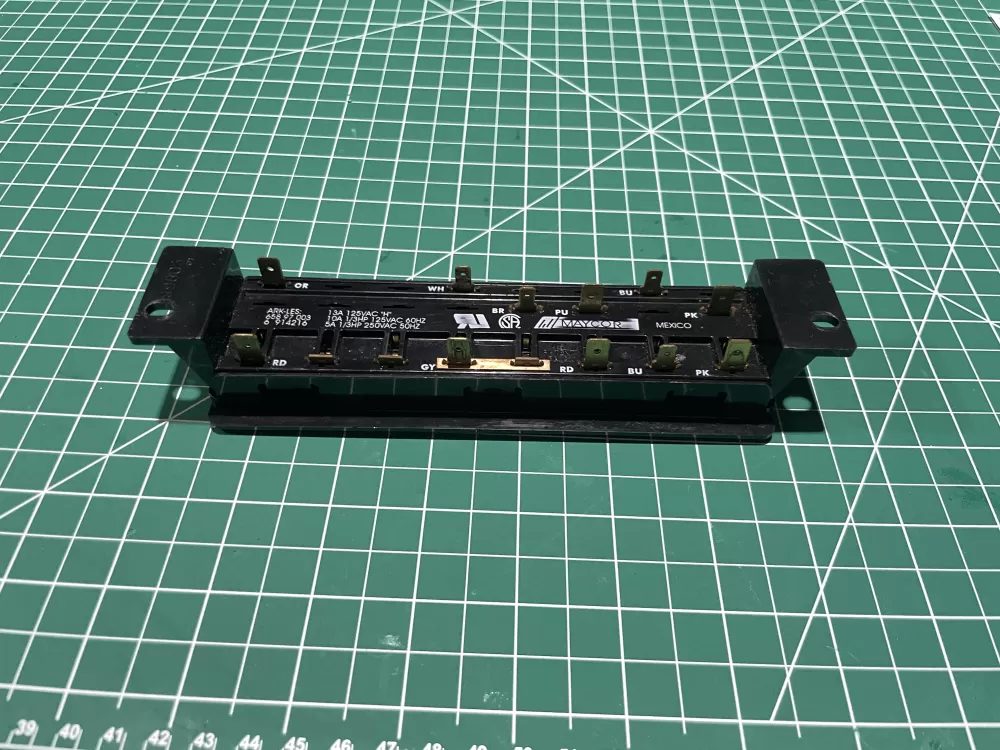 Maytag 658-97-003 Dishwasher Button Switch Panel Ark les