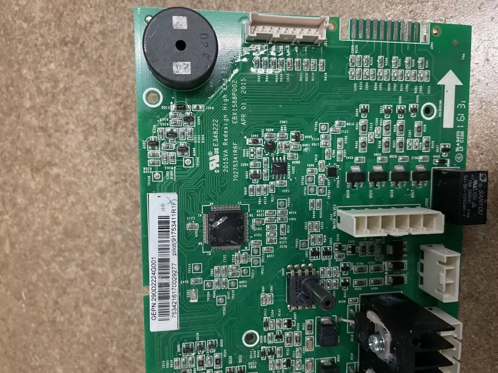 GE 290D2227G003 290D1525G002 WH18X26234 Washer Control Board AZ17428 | KM1377