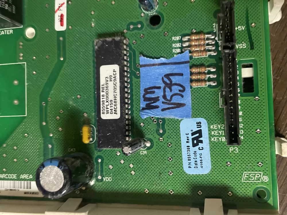 Whirlpool WP8546219 Dryer Control Board AZ51292 | Wmv539