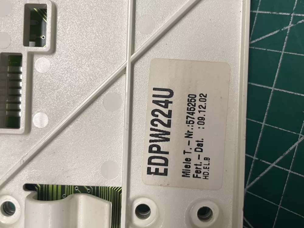 Miele 5745250 W1966 Edpw224u Washer Control Board Panel AZ206111 | Wm2236