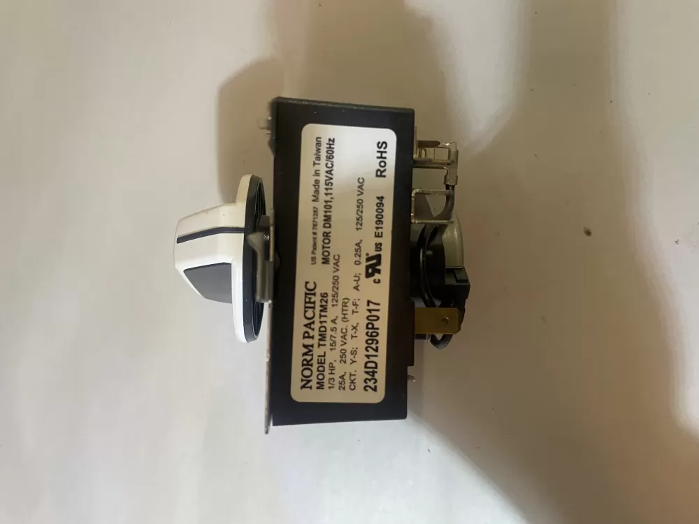 Kenmore  General Electric WE4M521 WE04X22654 PS11721520 234D1296P017 Dryer Timer