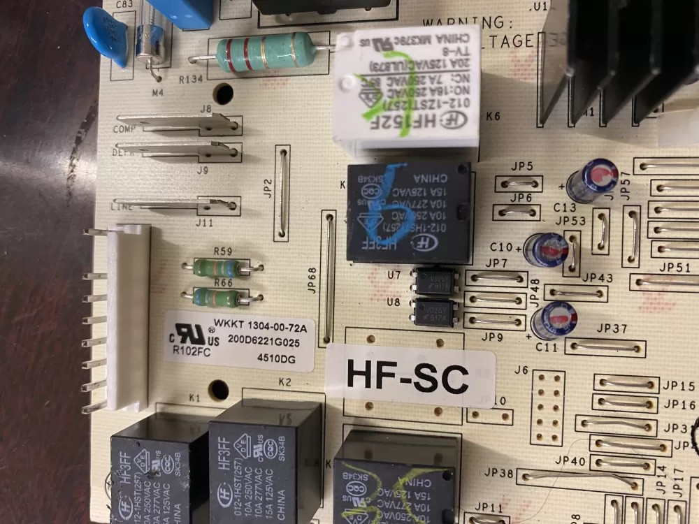 GE WR55X11072 Refrigerator Control Board AZ35404 | BK1115