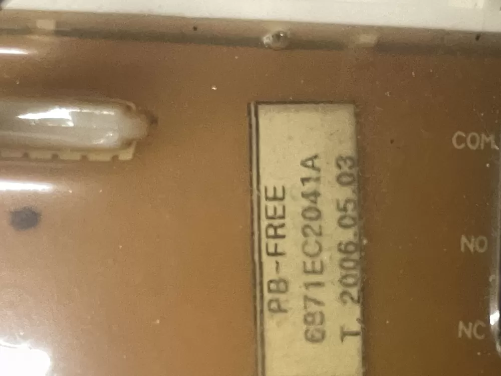 LG 6871EC2041A 6870EC9141A Washer Control Board AZ17595 | WMV77