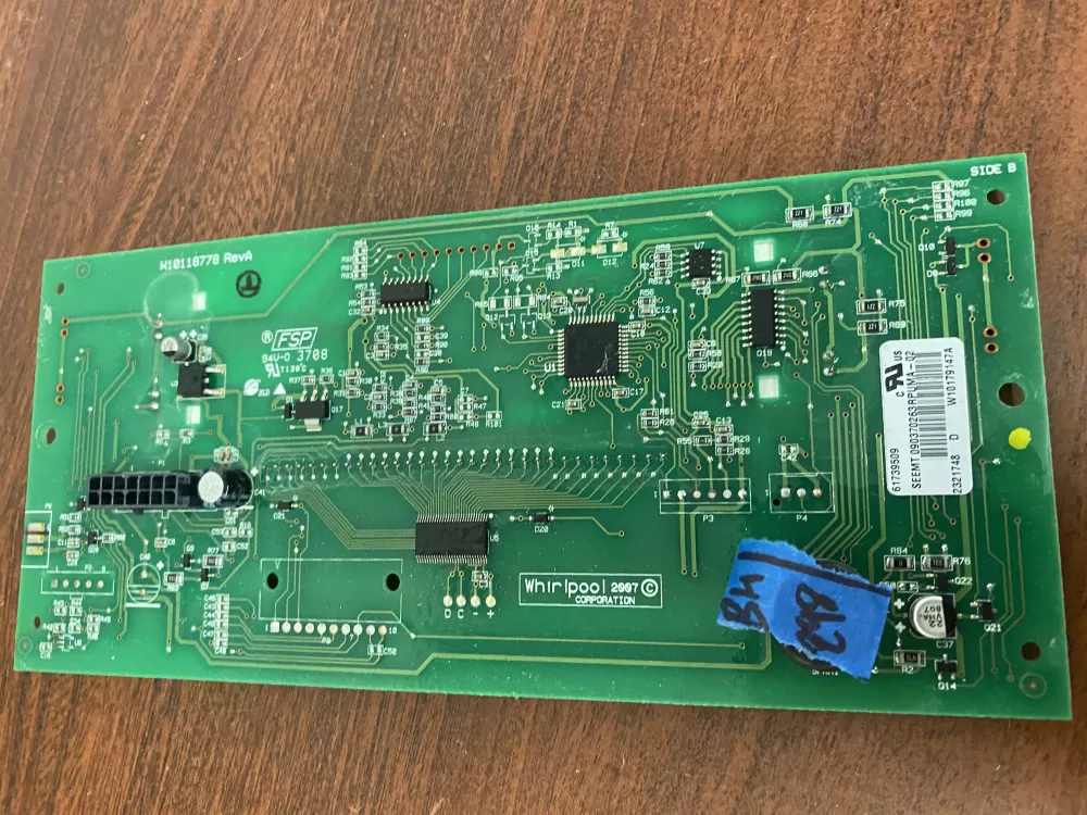 Whirlpool Kenmore 61739509 Refrigerator Control Board Dispenser AZ35709 | BK298