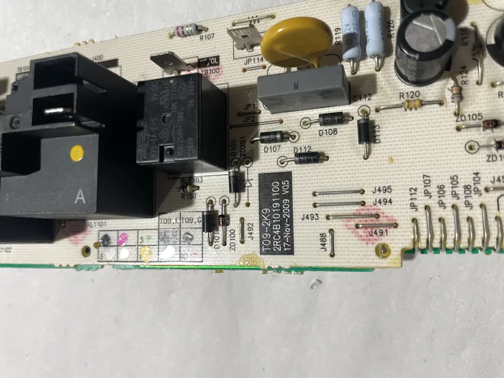 GE 2RC4B10191100 T09 2K9 Range Oven Control Board AZ230451 | Wm1502