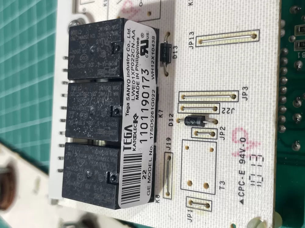 GE WH12X10525 175D5261G022 WH12X10438 Washer Control Board AZ197557 | Wm2736