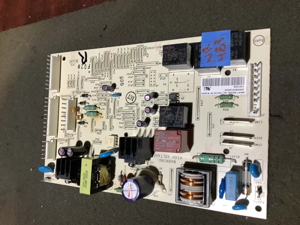 GE 200D6221G028 EBX1110P002 Refrigerator Control Board AZ112532 | NR487