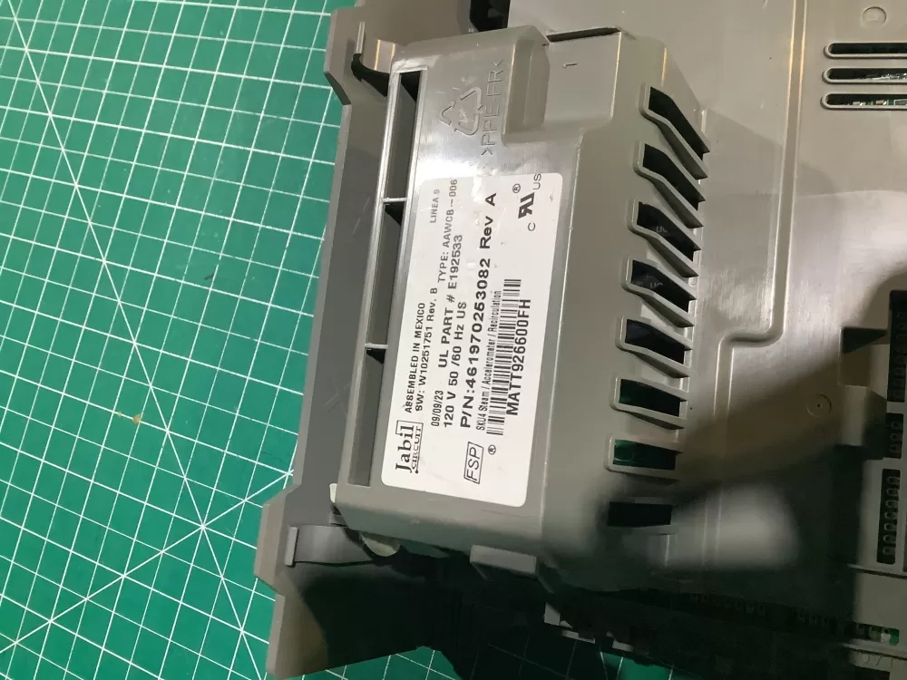Whirlpool 461970253082 W10326991 Washer Control Board AZ145682 | NR2442
