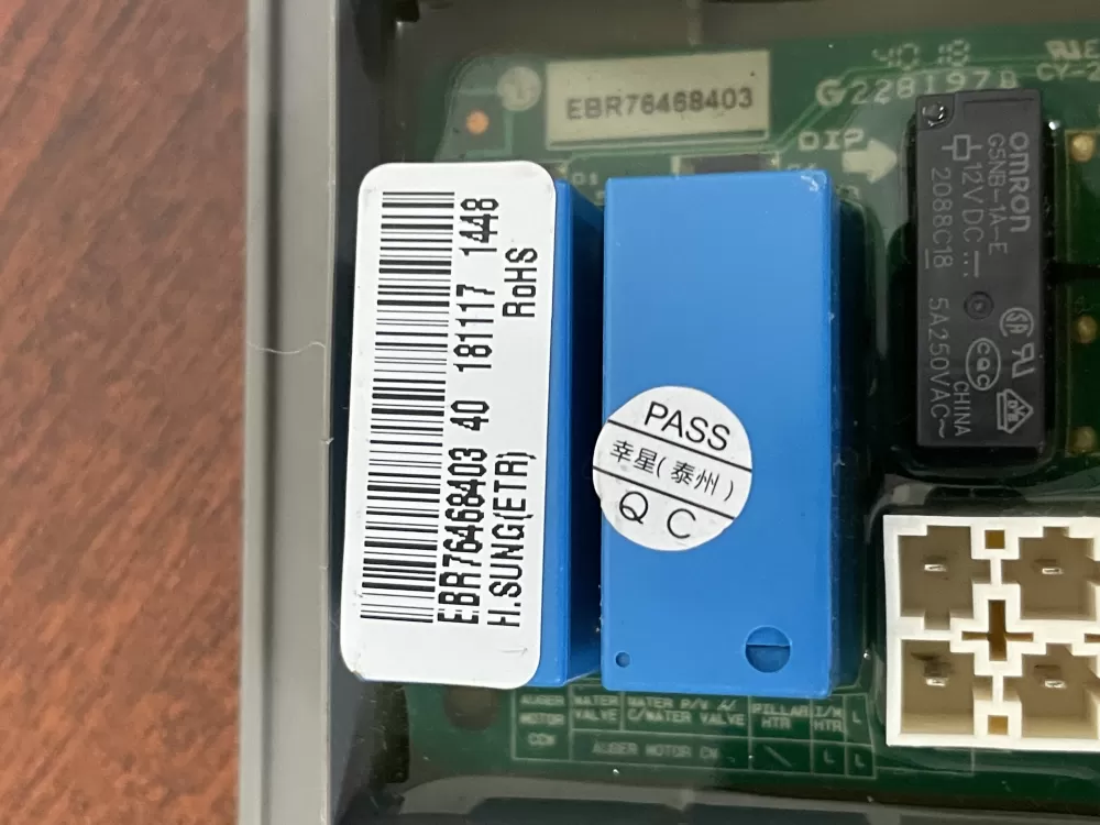 LG EBR76468403 Refrigerator Control Board AZ52301 | Wm1894