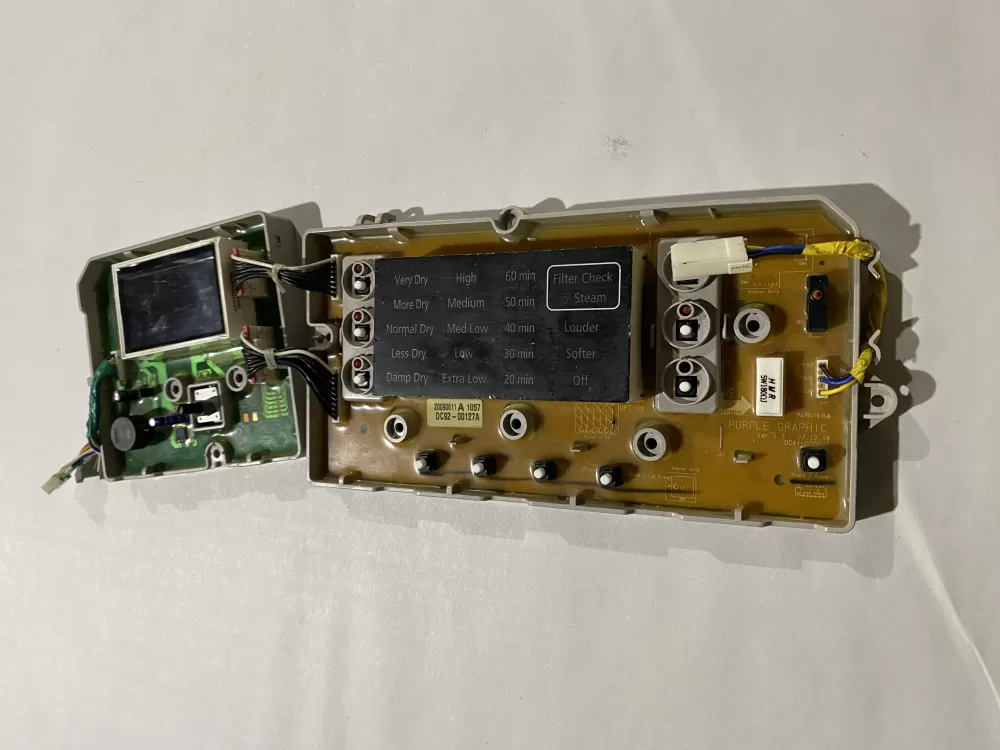 Samsung DC92-00127A Dryer Control Board