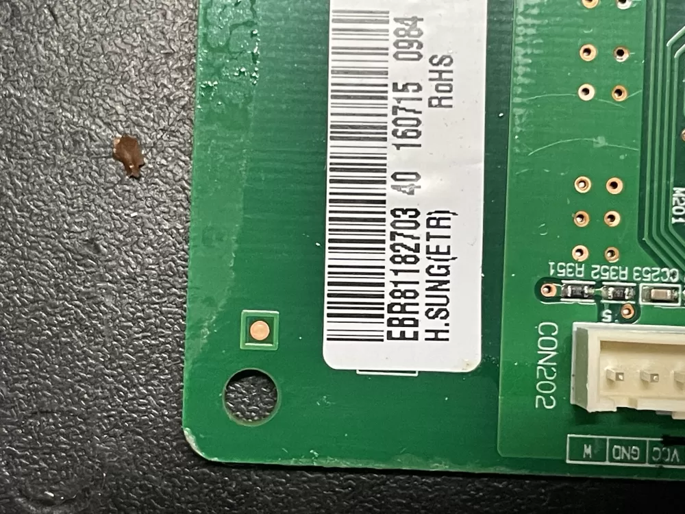 LG EBR81182703 Refrigerator Control Board AZ23082 | WM1048