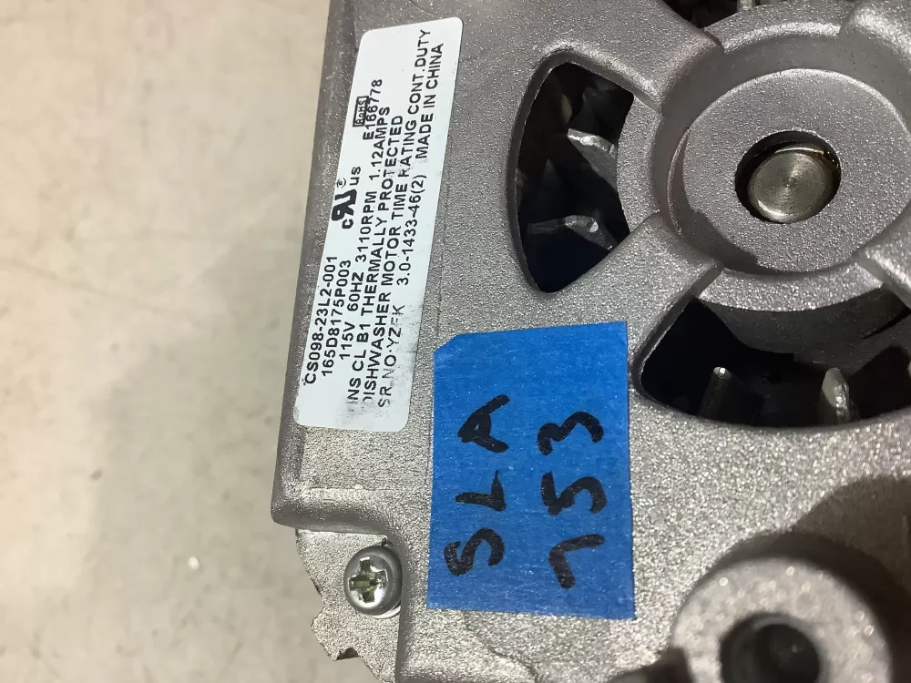 GE 165D8175P003 Dishwasher Motor