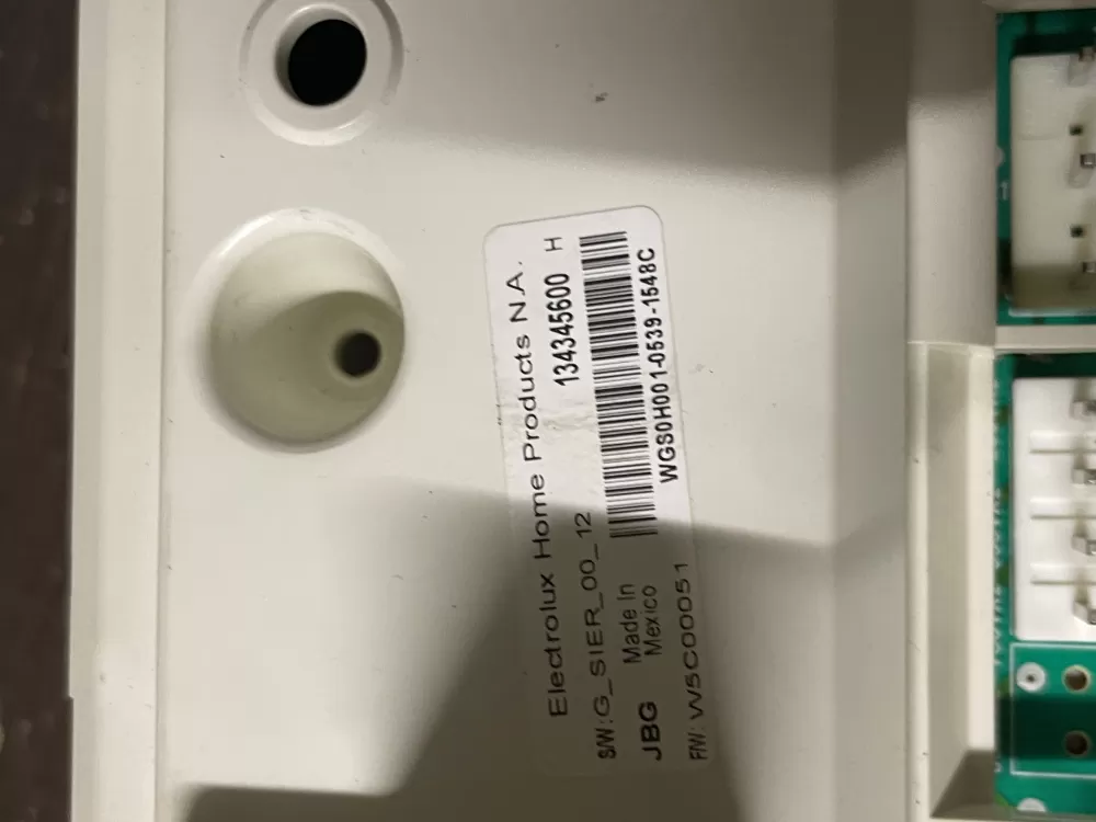 Frigidaire 134345600 Washer User Interface Control Board AZ50711 | Wmv461