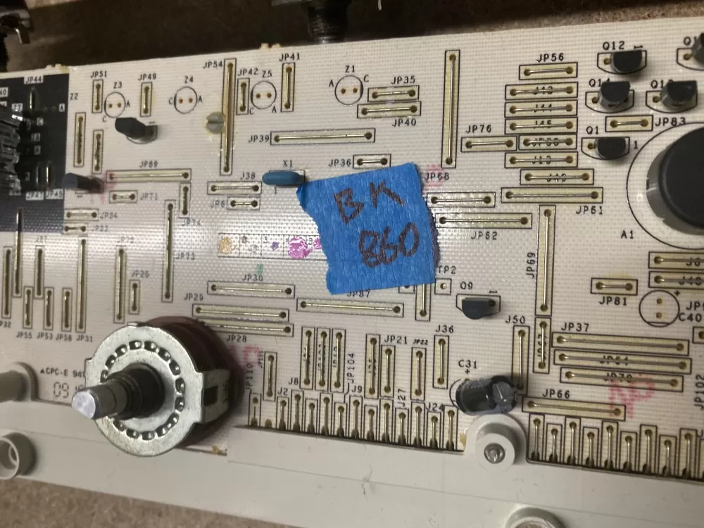 GE WH12X10525 175D5261G022 WH12X10438 Washer Control Board AZ1342 | BK860