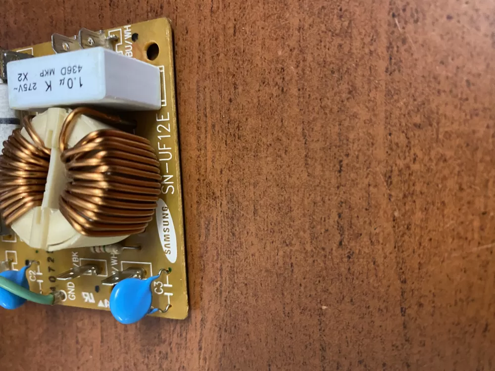 Samsung SN-UF12E Microwave Control Board Noise Filter AZ98560 | BK1692