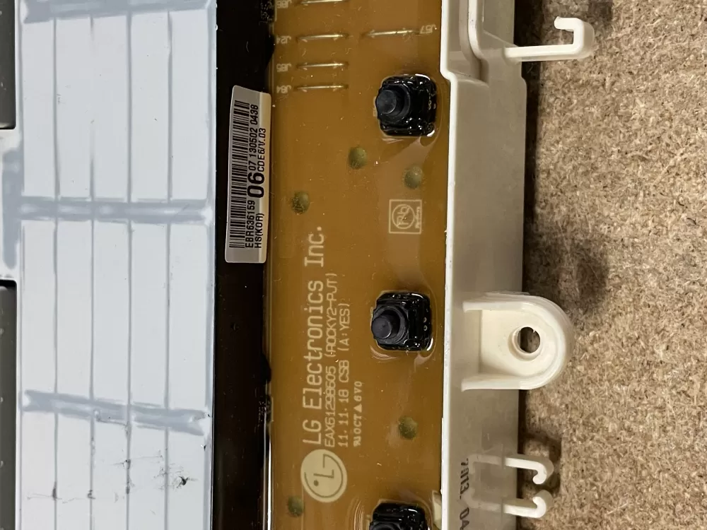 LG EAX61170502 EBR62707659 Dryer Control Board AZ24590 | KMV228