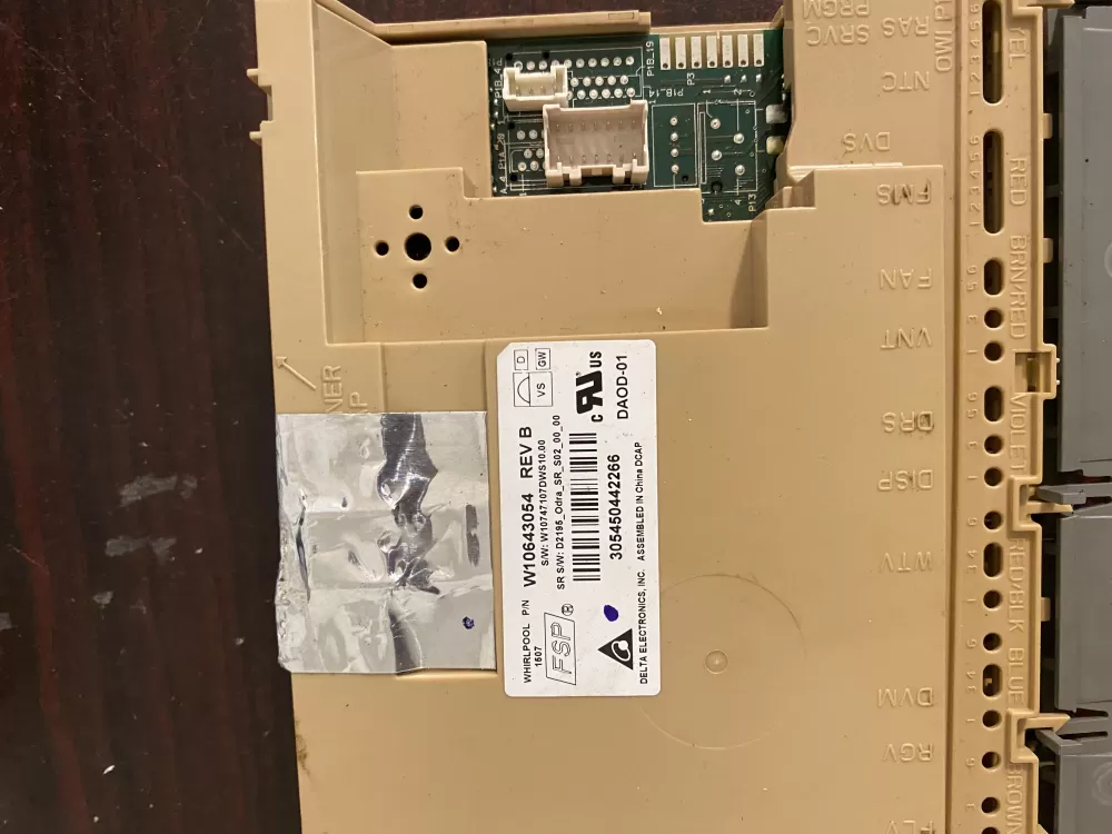 Whirlpool Kenmore W10500130 W10620806 Dishwasher Control Board AZ34192 | BK1693