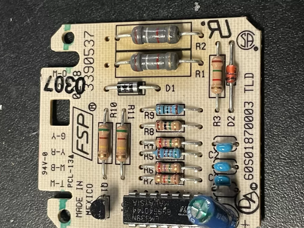 Whirlpool Maytag W10476828 Dryer Moisture Sensor Control Board AZ10372 | 1373