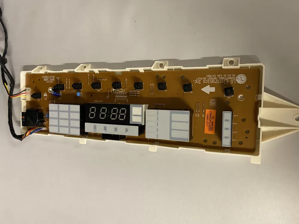 EBR75439402 LG Dryer Appliance Display Power Control Board