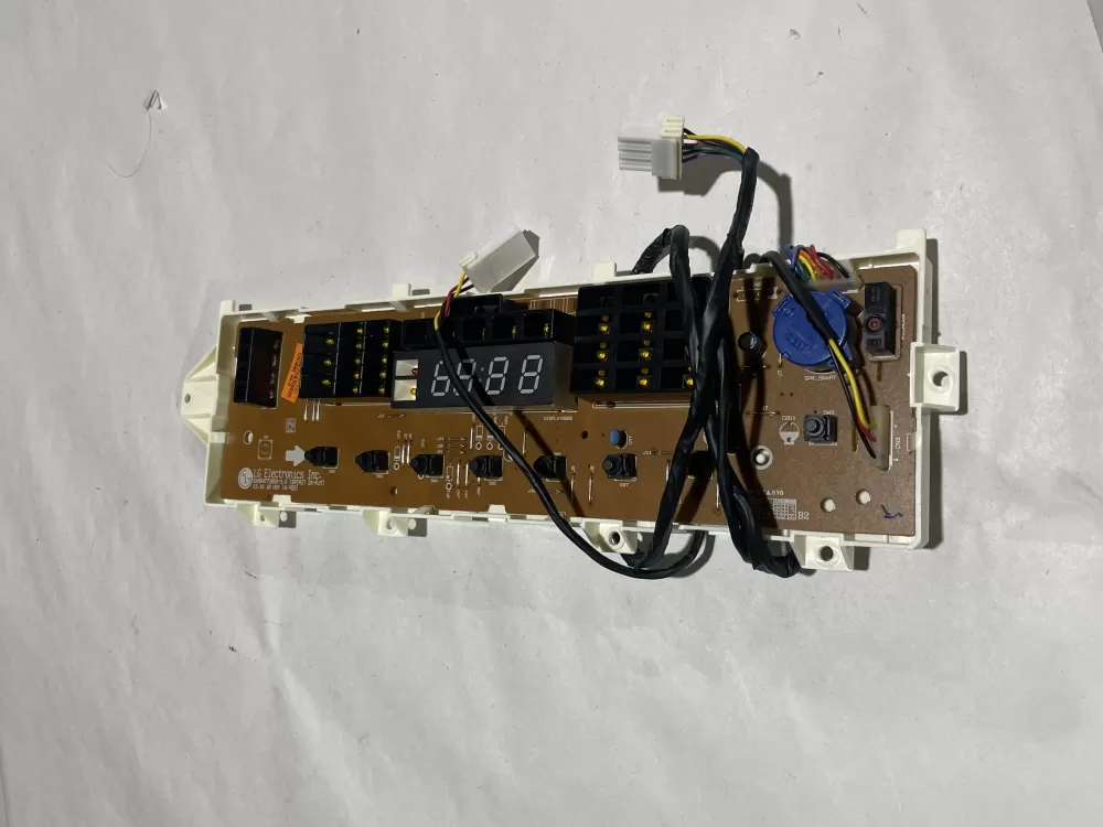 LG EBR75439405 Dryer Control Board Display AZ152590 | Wmv791
