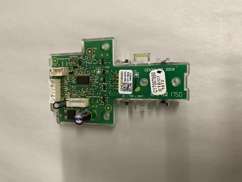 GE 234D2618G001 WE04X27284 Dryer Control Board AZ212072 | BK1793