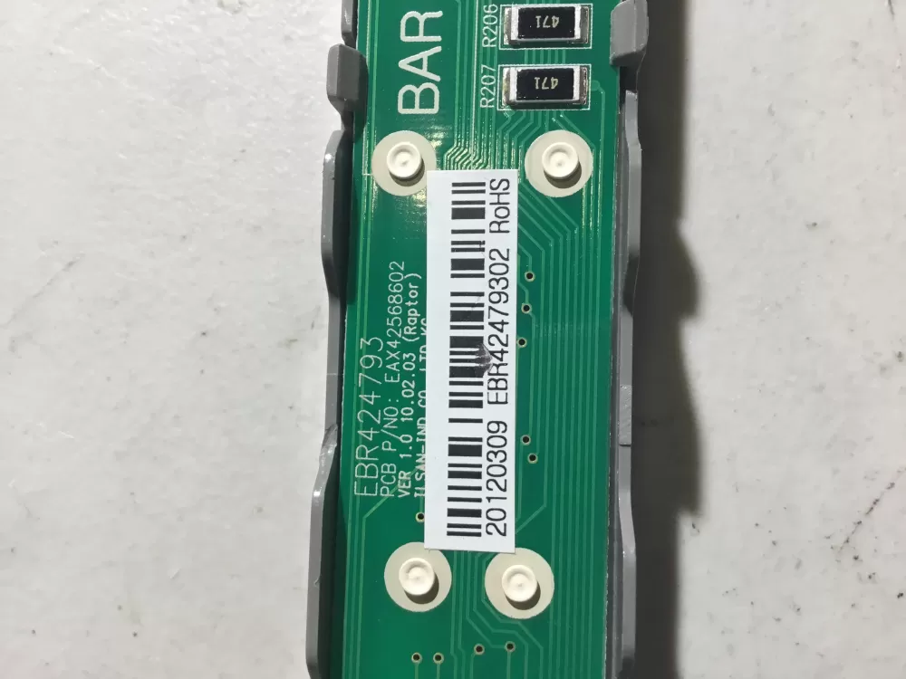 LG EBR42479302 Refrigerator Temperature Control Interface Board AZ38094 | NR2