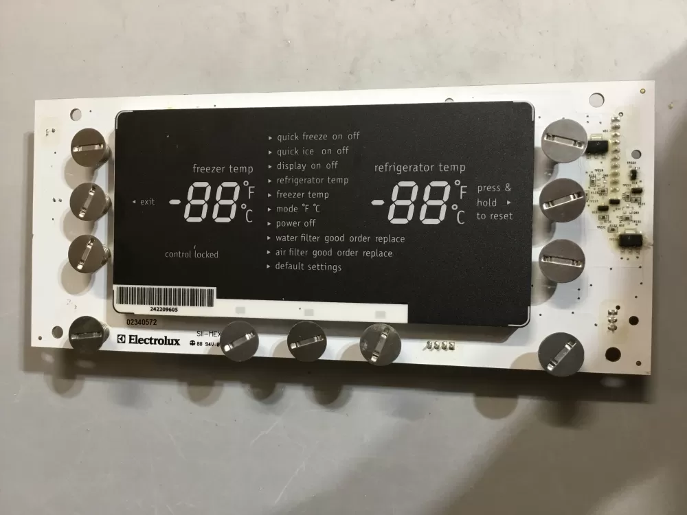 Electrolux 242209711 Refrigerator Control Board AZ109362 | BG171
