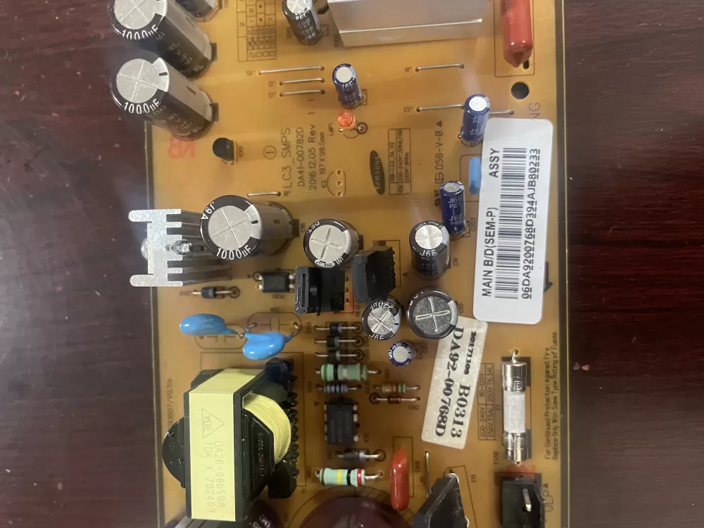 Samsung DA92 00768D Refrigerator Control Board Inverter AZ79084 | KM377