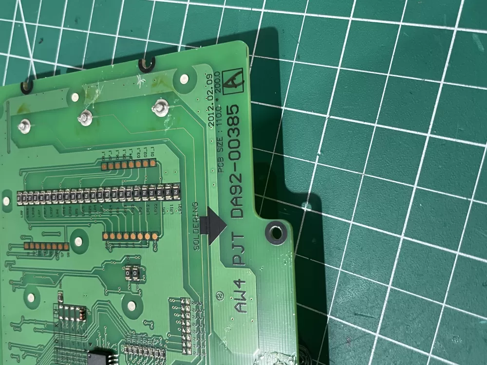 Samsung DA92-00385 DA92-00385A Refrigerator Control Board AZ189771 | Wm729